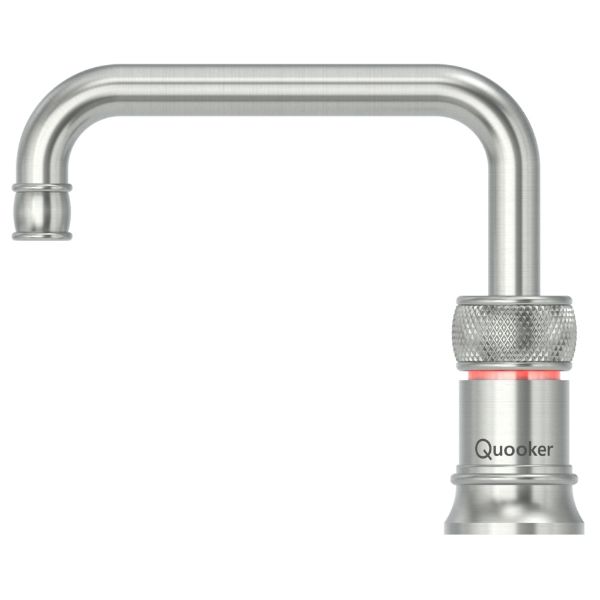 PRO3 Classic Nordic Square Single Tap in Stainless Steel 3CNSRVS