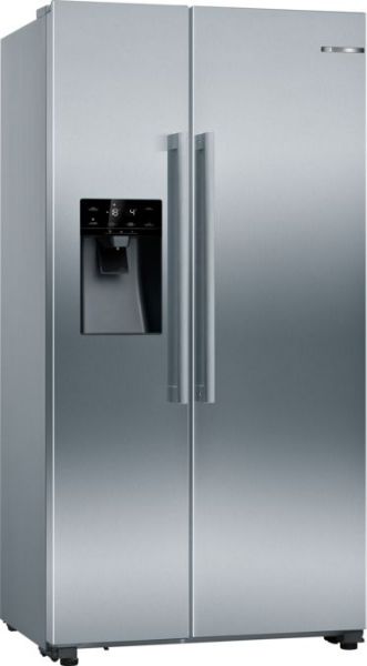 Bosch KAD93AIERG American Style Fridge Freezer in Brushed Steel_main