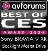 Sony K85XR90PU 85" 4K BRAVIA 9 QLED HDR Google TV_Best of CES Award 2024