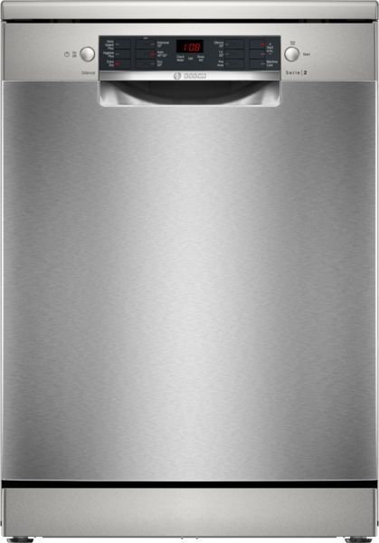 Bosch SMS26AI08G Freestanding Dishwasher in Brushed Steel_main