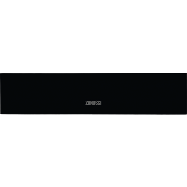 Zanussi ZWD141K 14cm Gloss Black Warming Drawer_drawer front