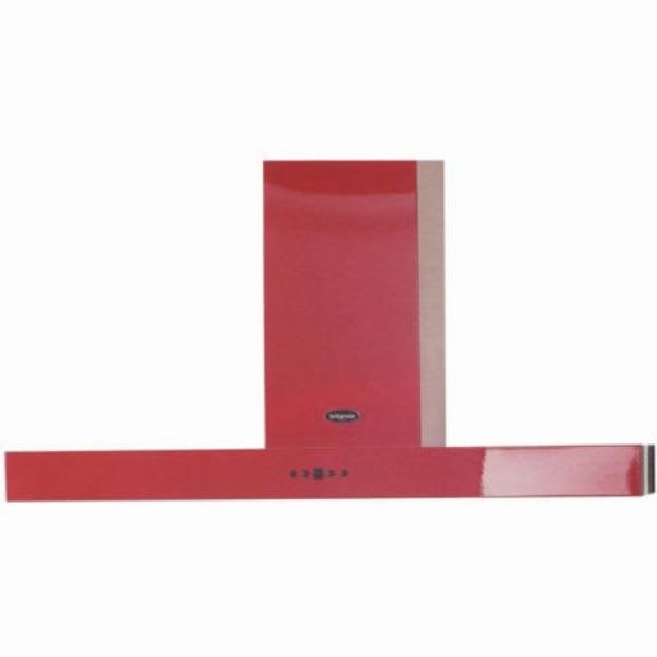 Britannia Arioso 100cm Chimney Cooker Hood in Velvet Red