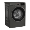 Blomberg LWA18461G 8kg 1400 Spin Washing Machine - Graphite_side view