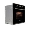 Montpellier MAFSO600SS AirFry Built In Slim Depth Single Electric Oven_side view