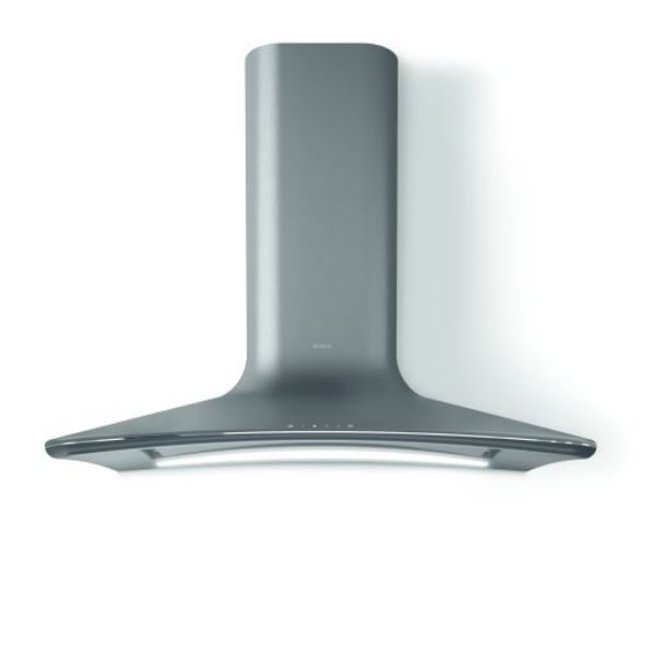 Elica DOLCE-IRON 86cm Wall Mounted Curved Chimney Cooker Hood in Cast Iron Effect_main