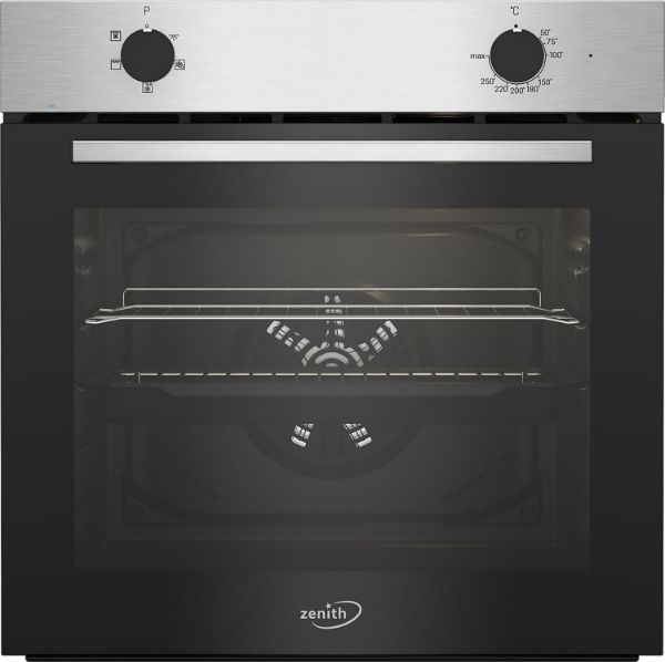 Zenith ZEF600X 59.4cm Built In Electric Single Oven - Stainless Steel_main