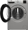 Beko BMN3WT3841S 8kg 1400 Spin Washing Machine - Silver_open door