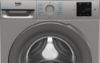 Beko BMN3WT3841S 8kg 1400 Spin Washing Machine - Silver_front view