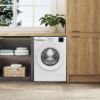 Beko BMN3WT3841W 8kg 1400 Spin Washing Machine in White_under counter