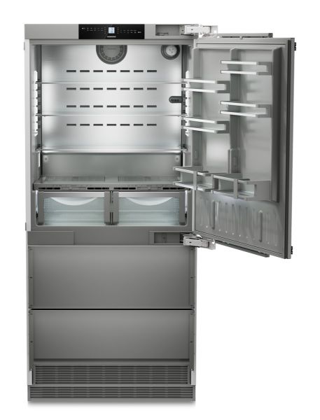 Liebherr ECBNe 8870 BioFresh NoFrost Combined Integrated Fridge Freezer_interior