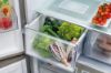 Haier HCR59F19ENMM 90.8cm  Freestanding American Fridge Freezer - Platinum Inox_humidity drawer