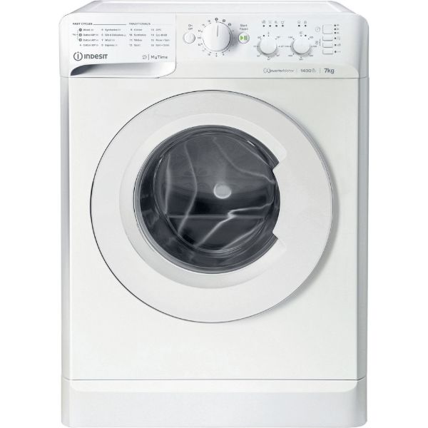 Indesit MTWC71485WUK 7kg 1400 Spin Washing Machine in White_front