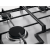 Zanussi ZGH66424XX 60cm Stainless Steel Gas Hob with Cast Iron Pan Supports_burners