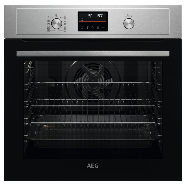 AEG BPX53506EM Built In Single Electric Multifunction Oven with Pyrolytic Cleaning_main