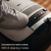 Miele C3ALLERGY Bagged Cylinder Vacuum Cleaner - Lotus White_foot switch