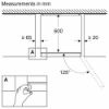 Bosch KGN392LAFG 60cm 70/30 No Frost Fridge Freezer - Stainless Steel_measurements door