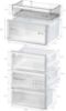 Bosch KGN392LAFG 60cm 70/30 No Frost Fridge Freezer - Stainless Steel_drawers