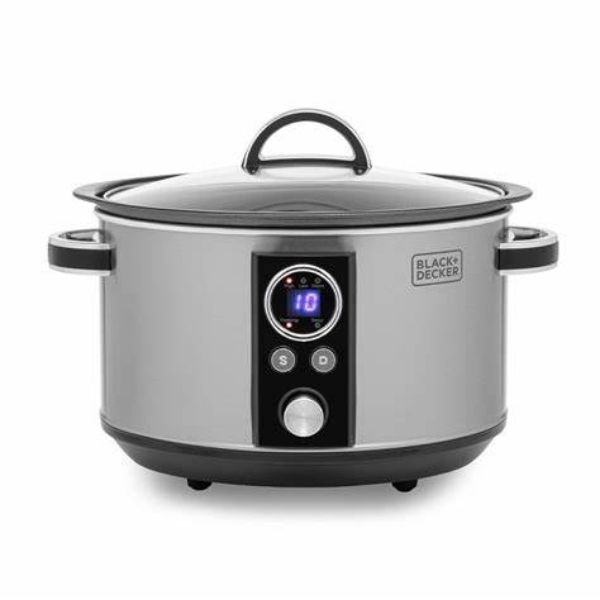 Black & Decker BXSC16044GB 3.5 Ltr Digital Slow Cooker Sear & Stew