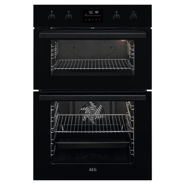 AEG DCB535060B Built In SurroundCook Double Oven with Catalytic Cleaning