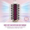 Shark HT212UK SmoothStyle Heated Brush & Smoothing Comb with Storage Bag_dries wet hair