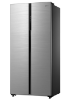 Midea MDRS619FGE46 83.5cm 80/20 Frost Free Fridge Freezer - Stainless Steel_angled2