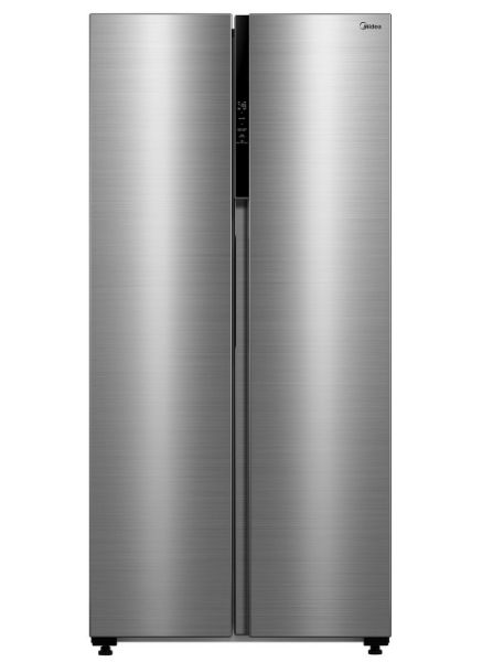 Midea MDRS619FGE46 83.5cm 80/20 Frost Free Fridge Freezer - Stainless Steel_main