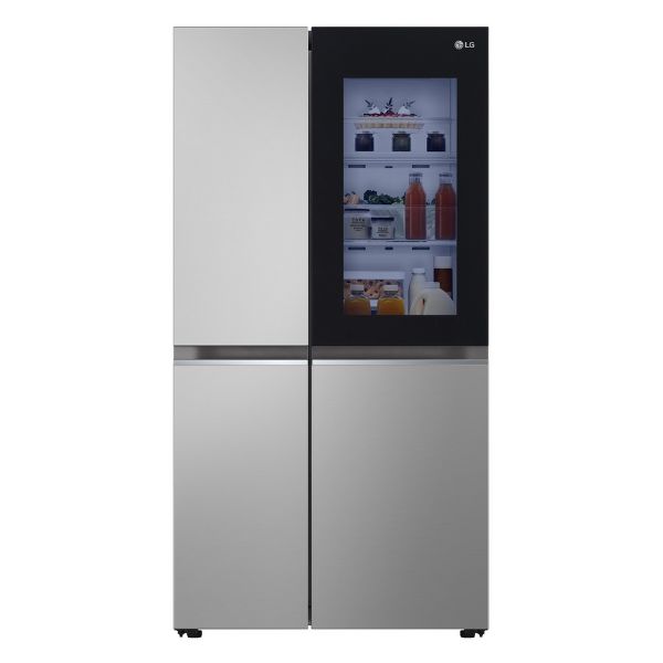 LG GSVV80PYLL 91.3cm 50/50 Frost Free American Fridge Freezer - Prime Silver_main