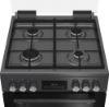 Blomberg GGRN655N 60cm Double Oven Gas Cooker with Gas Hob - Anthracite_hob