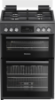 Blomberg GGRN655N 60cm Double Oven Gas Cooker with Gas Hob - Anthracite_main