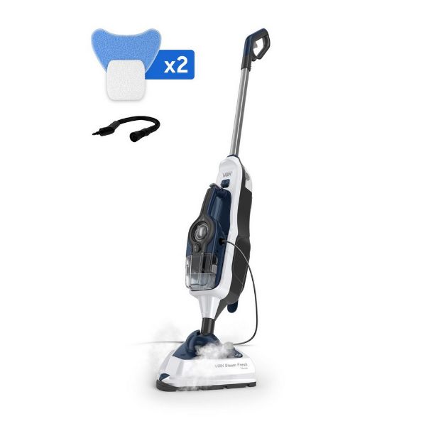 Vax CDST-SFXS Steam Fresh Home Steam Cleaner - White & Navy Blue_main