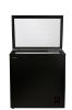 Fridgemaster MCF198EB 191 Litres Chest Freezer - Black_open