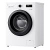 LG F4X1009NWK 9kg 1400 Spin Washing Machine - White_angled