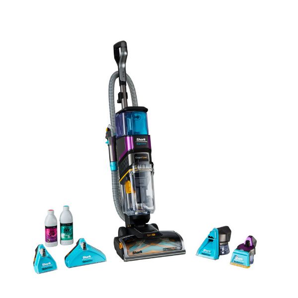 Shark EX300UK Shark CarpetXpert HairPro Pet Deep Carpet Cleaner with Built-In StainStriker - Charcoal & Fuchsia_main