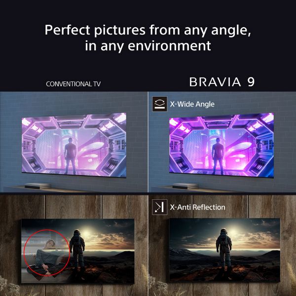 Sony K65XR90PU 65" BRAVIA 9 QLED 4K TV - Black_perfect pictures