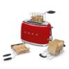 Smeg TSF01RDUK 50s Style Two Slice Retro Toaster in Red _toast