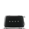 Smeg TSF03BLUK 4 Slice Retro 50s Style Toaster in Black_main