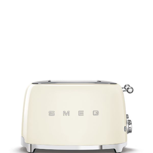 Smeg TSF03CRUK 4 Slice 50s Style Toaster in Cream_main