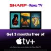 Sharp 1T-C32GD2225K 32" HD Ready Frameless Smart Roku TV _appletv