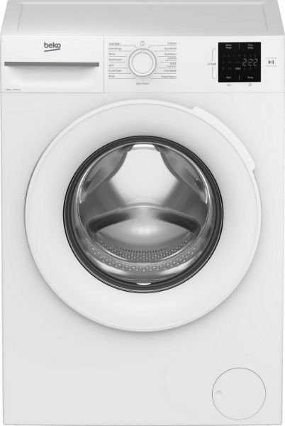 Beko BMN3WT3821W 8kg 1200 Spin Washing Machine - White_main