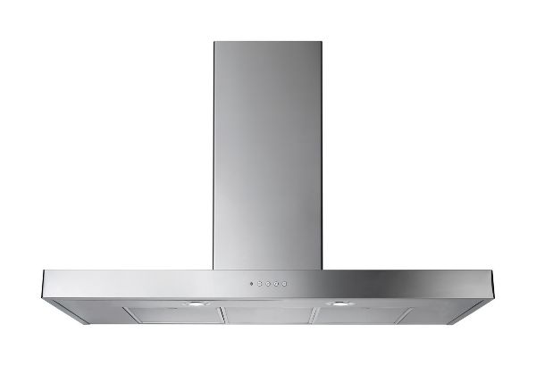 Rangemaster 105320 90cm Flat Hood Cooker Hood in Stainless Steel - UNBHDS90SS/_ front view