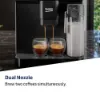 Beko CEG7304X Bean to Cup Fully Automatic Espresso Machine with Integrated Milk Jug - Silver_dual nozzle