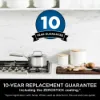 Ninja C65000UK Cookware 5-Piece Set - Silver_10 year guarantee