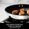 Ninja C65000UK Cookware 5-Piece Set - Silver_polished stainless steel exterior