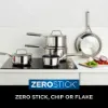 Ninja C65000UK Cookware 5-Piece Set - Silver_zero stick