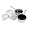 Ninja C63000UK Cookware 3-Piece Set - Silver_set