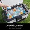 Ninja FB151UKWH FrostVault 50QT/47L Hard Cooler with Dry Zone - Cloud White_premium ice retention