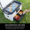 Ninja FB151UKWH FrostVault 50QT/47L Hard Cooler with Dry Zone - Cloud White_dry zone