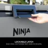 Ninja FB131UKGY FrostVault 30QT/28L Hard Cooler with Dry Zone - Slate Grey_lockable latch