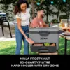 Ninja FB151UKGY FrostVault 50QT/47L Hard Cooler with Dry Zone - Slate Grey_hard cooler with dry zone