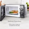 Tower T24034BLK 20 Litre 700W Dial Control Microwave_defrost function